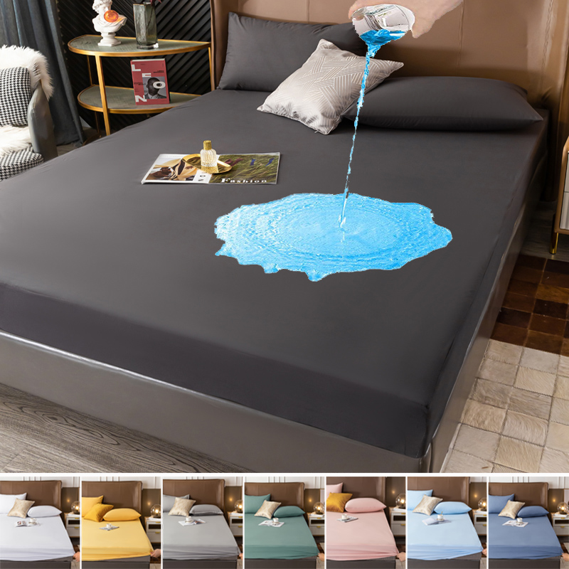 Waterproof Mattress Protector Breathable - Pelindung kasur anti air 100%, penutup