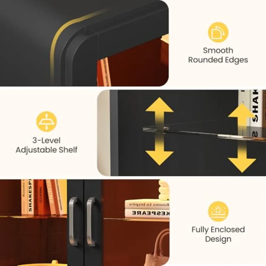 Lemari pajangan untuk ruang ke - Storage & Organization ulasan dan harga