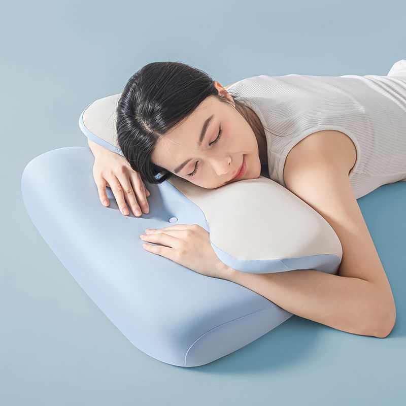 Bantal Busa Memori Ergonomis u - Memory Foam Orthopedic Pillow Neck Pain ulasan dan harga