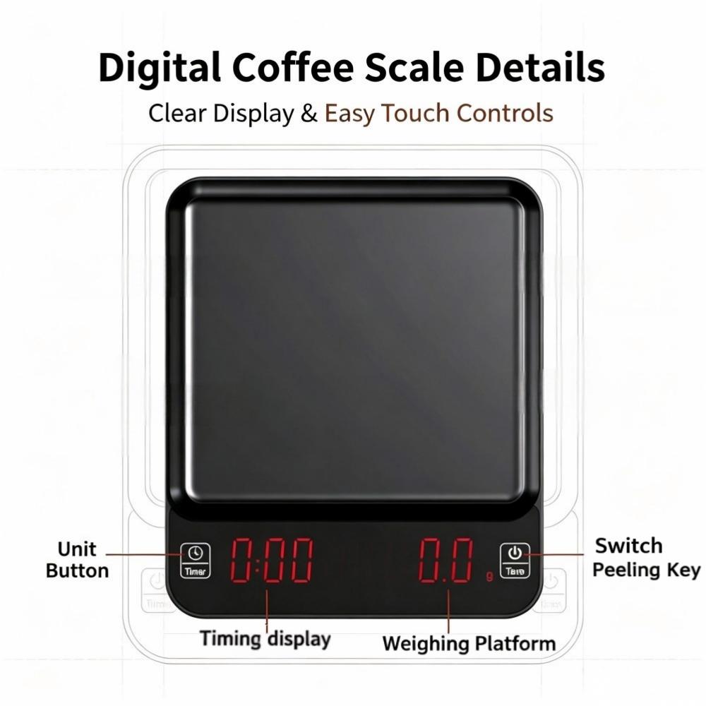 Timbangan Kopi Digital Presisi - Kitchen ulasan dan harga