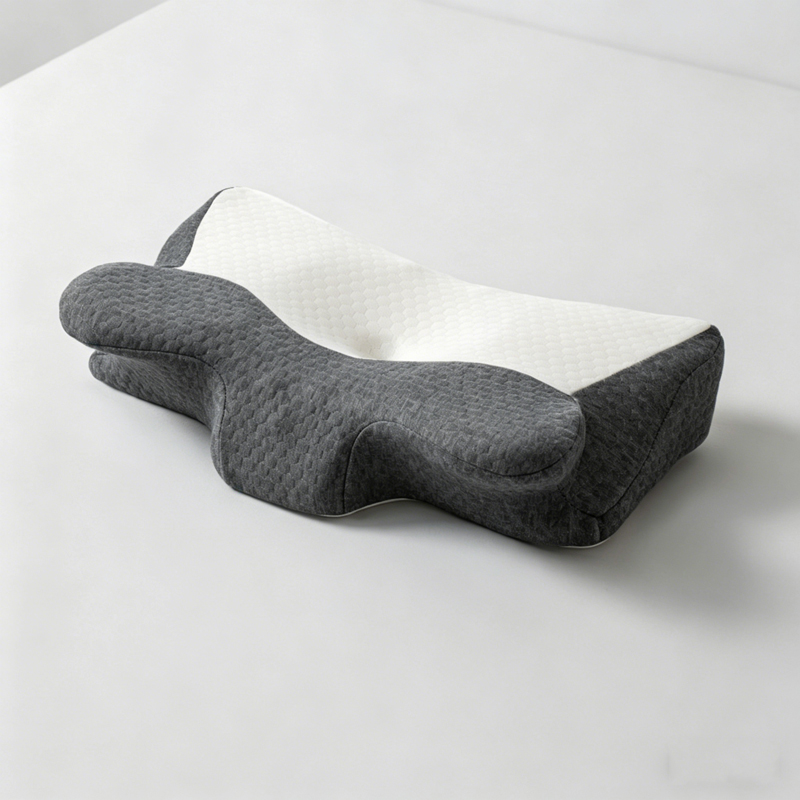 Bantal Leher Busa Memori Kupu- - Memory Foam Orthopedic Pillow Neck Pain ulasan dan harga