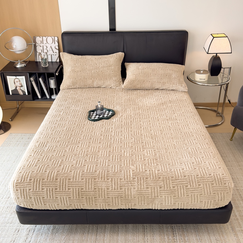 Sprei Kasur Berbahan Beludru C - Fitted Bed Sheets Deep Pocket ulasan dan harga