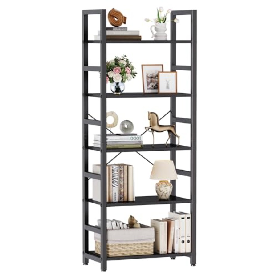 Rak Buku 5 Tingkat, Rak Buku T - Storage & Organization ulasan dan harga