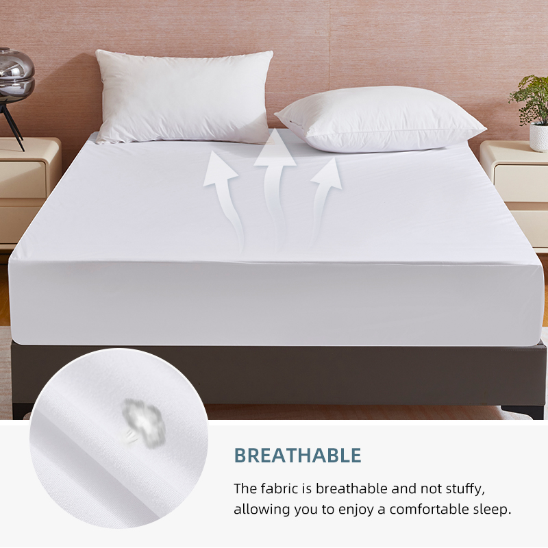 Pelindung Kasur Anti Air Queen - Waterproof Mattress Protector Breathable ulasan dan harga