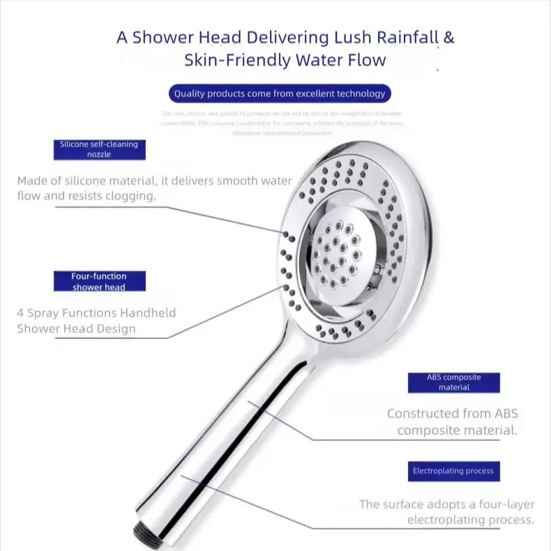 Kepala Shower Genggam Tekanan  - High Pressure Shower Head Handheld ulasan dan harga